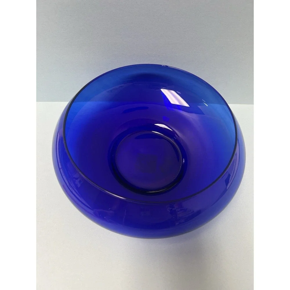 Crisa Mexico Hand-Blown Cobalt Blue Glass‎ Vintage 10